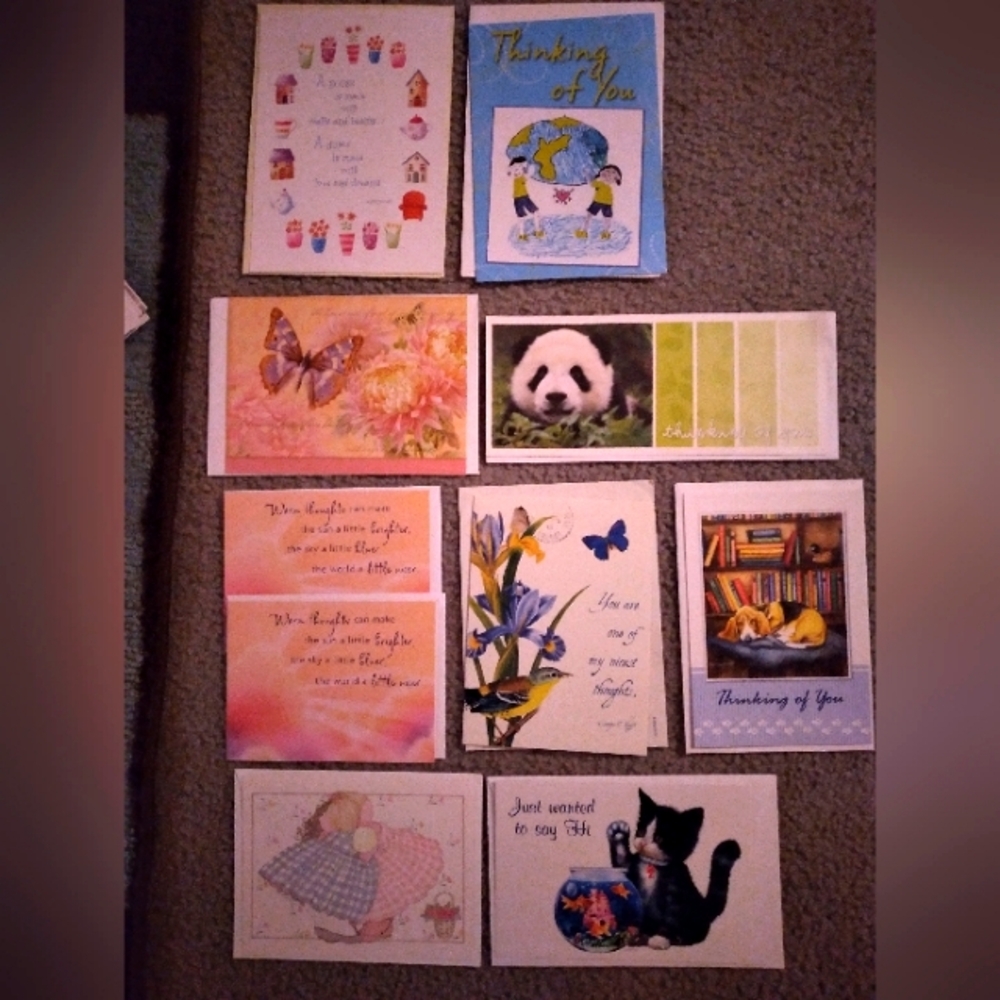 Thinking of you cards